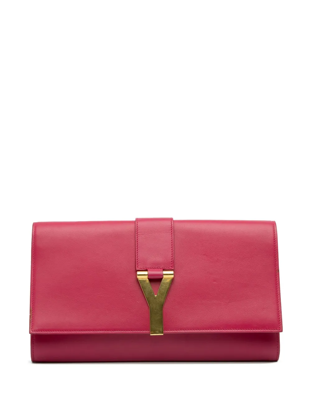 Saint Laurent Pre-Owned 2013-2025 レザー シックライン クラッチバッグ - ピンク Saint Laurent Pre-Owned 2013-2025 レザー シックライン クラッチバッグ - ピンク