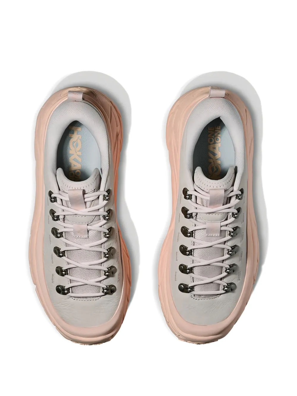 HOKA U Tor Summit "Rose Cream Tangerine" sneakers Roze