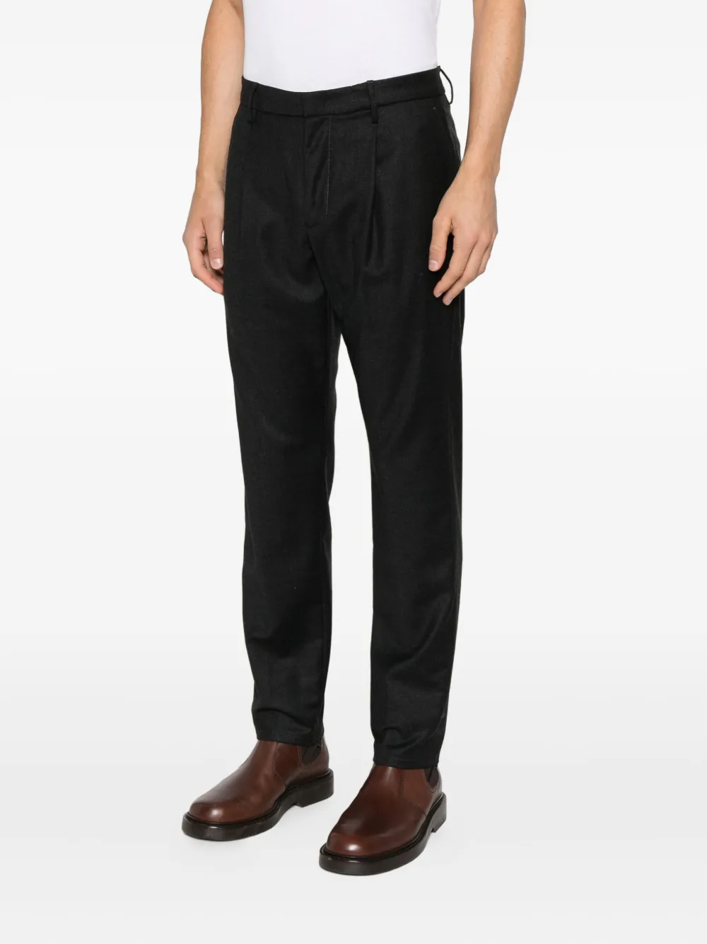 Dondup Ralp Trousers In Gray