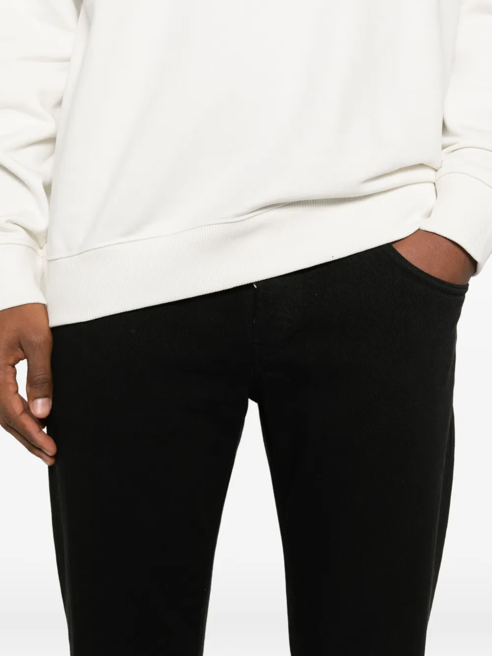 Dondup Mius Jeans In Black