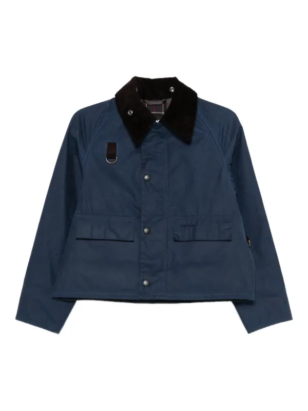 Barbour International コーデュロイカラー ジャケット | ブルー