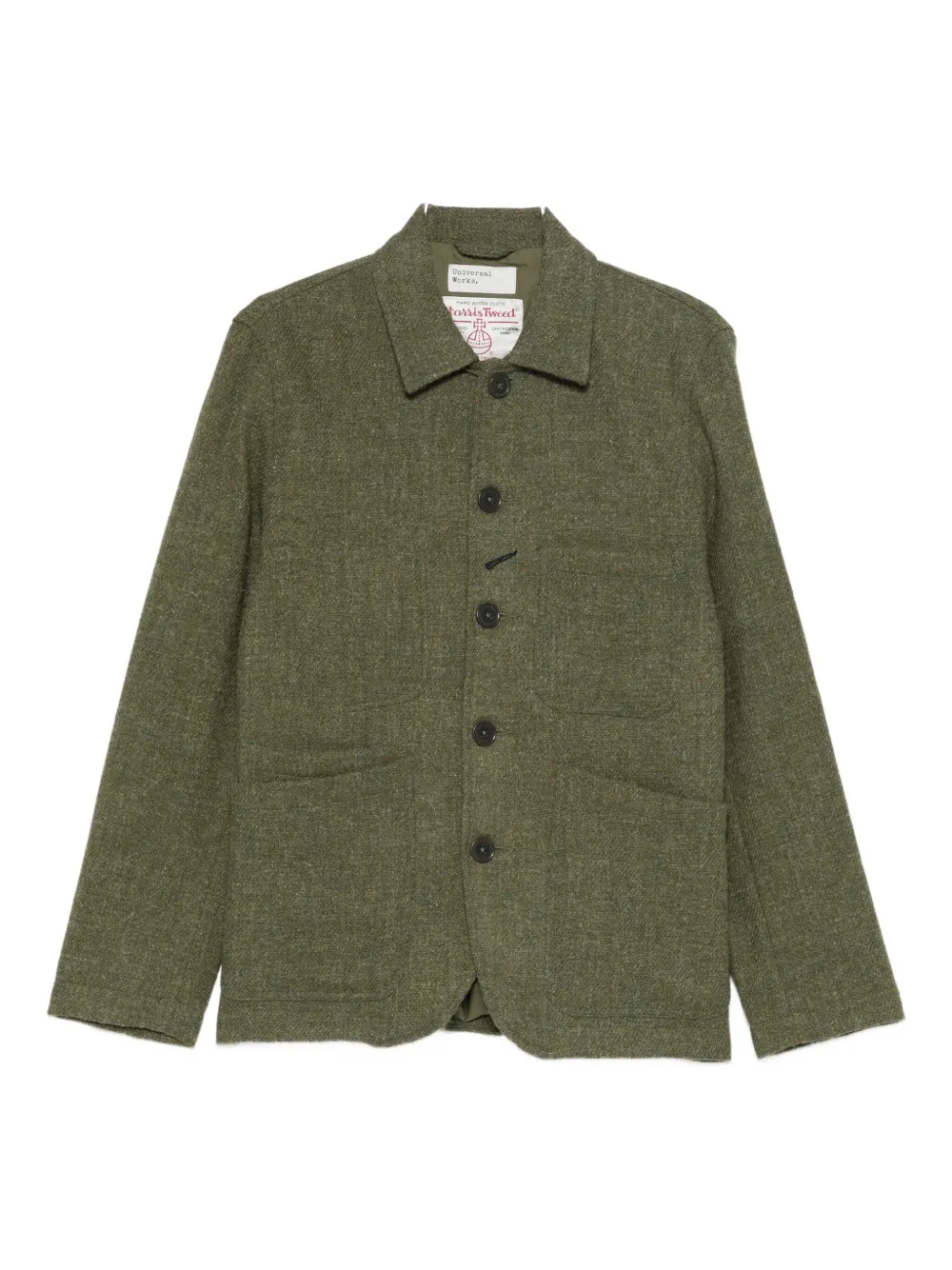 Universal Works Bakers Chore jacket | vert | Image 1