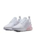 Nike Kids Air Max 270 ""White Light/Smoke Grey/Pink Foam"" sneakers