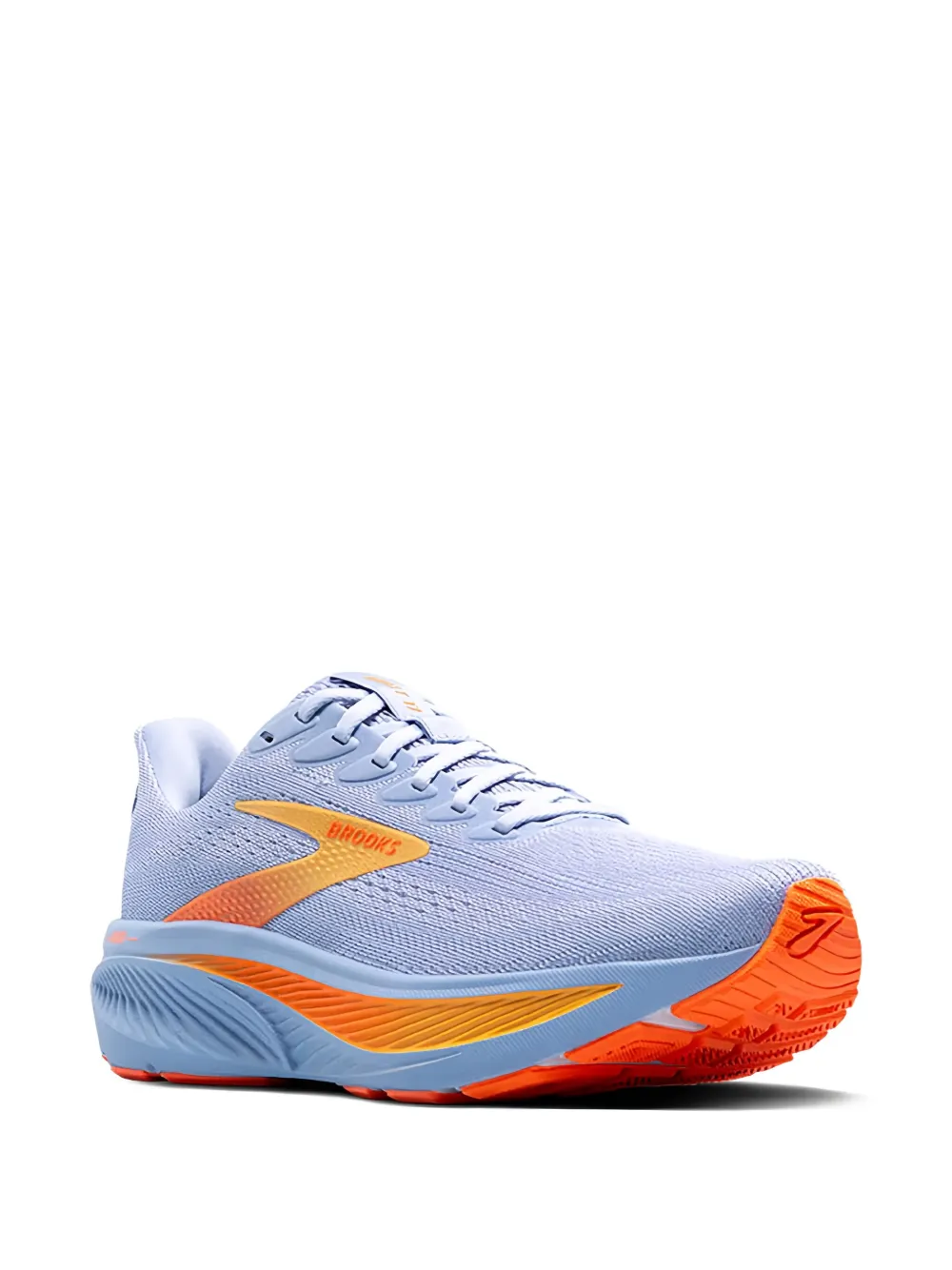 BROOKS Ghost 17 "Light Blue Orange" sneakers Blauw