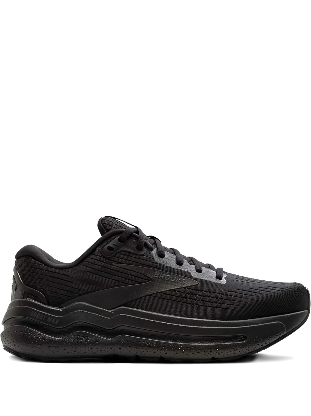 BROOKS ghost max 2 lace-up sneakers Zwart