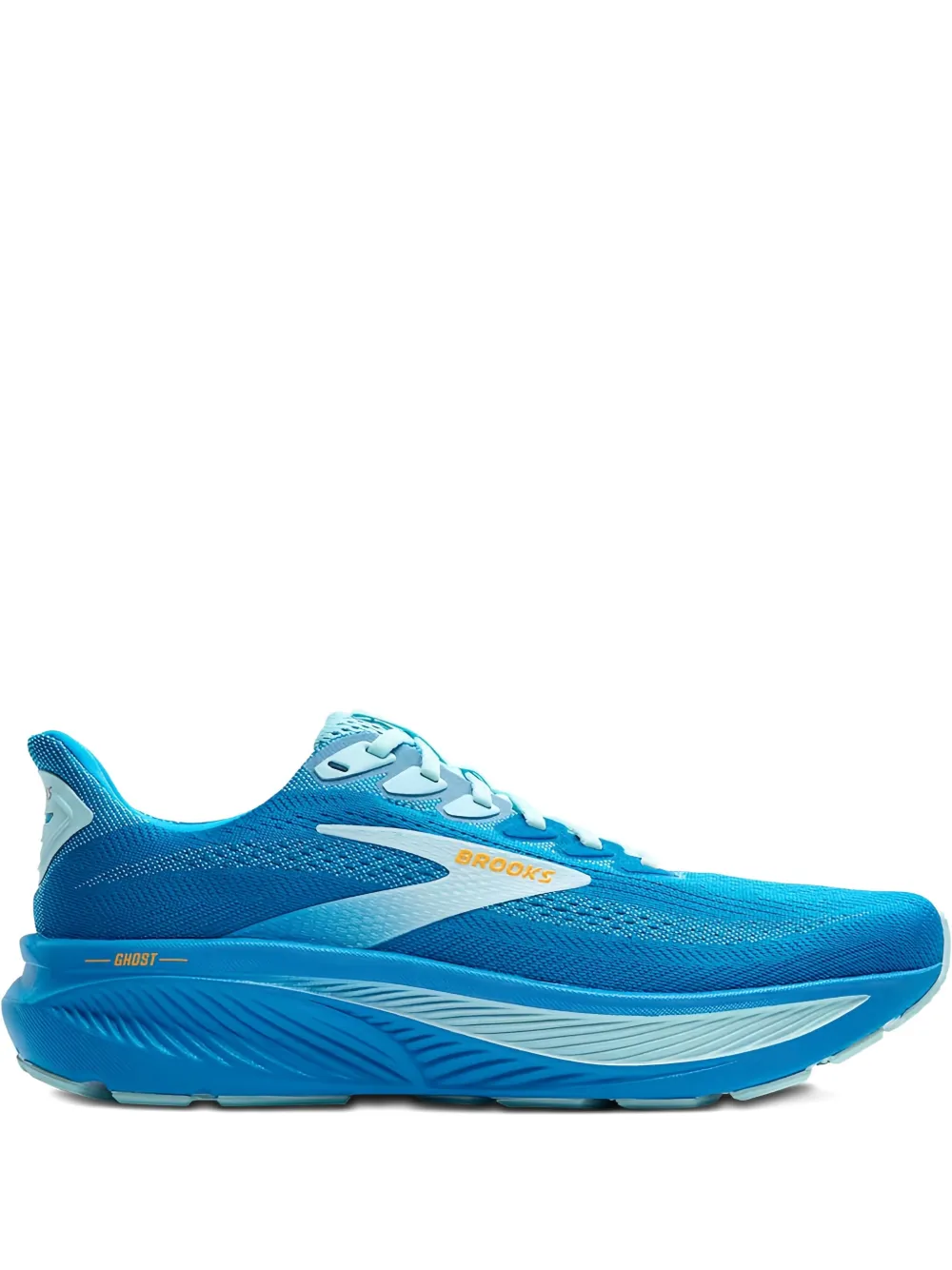 BROOKS Ghost 17 lace-up sneakers Blauw