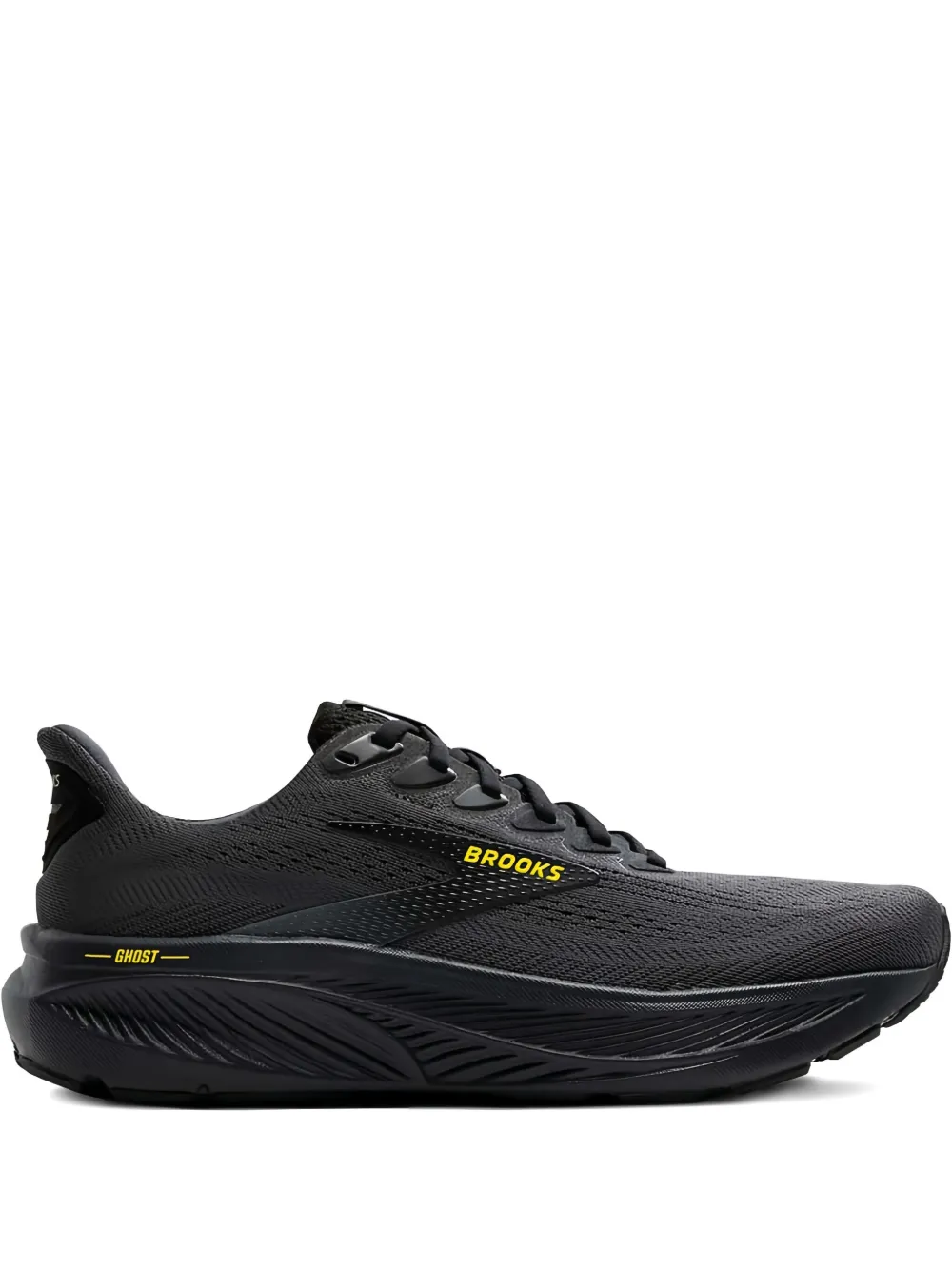 BROOKS Ghost 17 lace-up sneakers Zwart