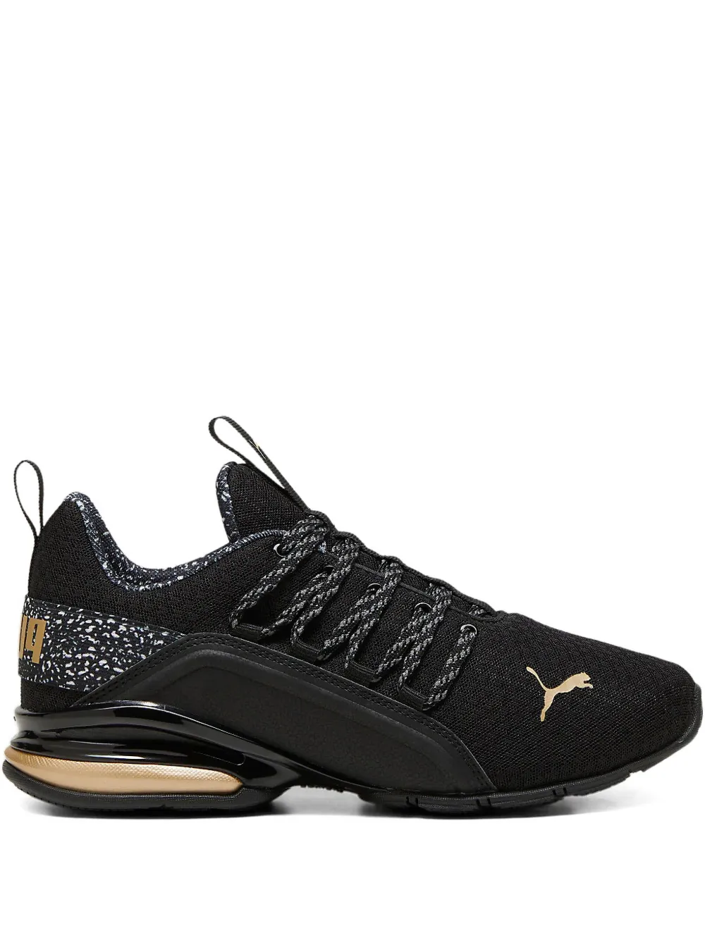 PUMA Axelion Minima "Black/Gold" sneakers | Black | Image 1