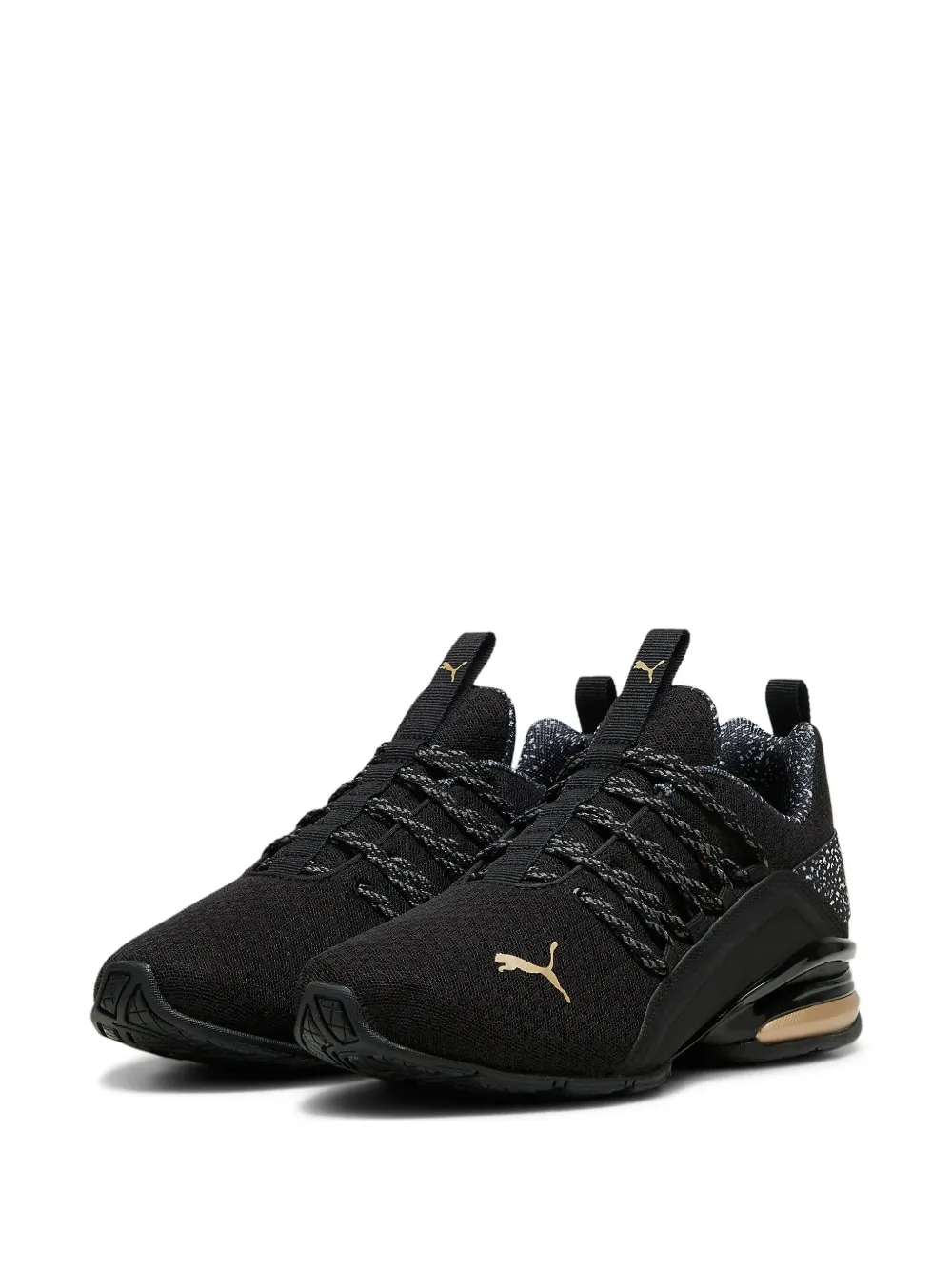 PUMA baskets Axelion Minima Black/Gold | baskets basses | Image 2