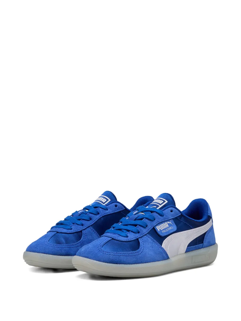 PUMA Palermo Satin Blue/White sneakers - Blauw