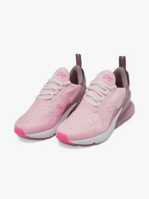 Nike Kids Air Max 270 "Pink Foam/College Grey/Platinum Violet/Summit White" sneakers