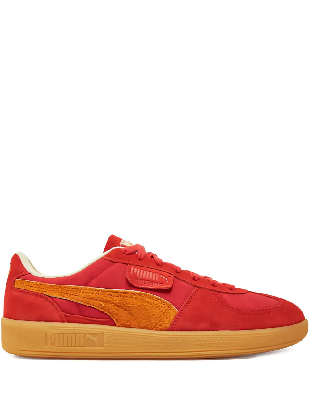 PUMA Palermo Weathered "Red Fire" sneakers | Red | Image 1