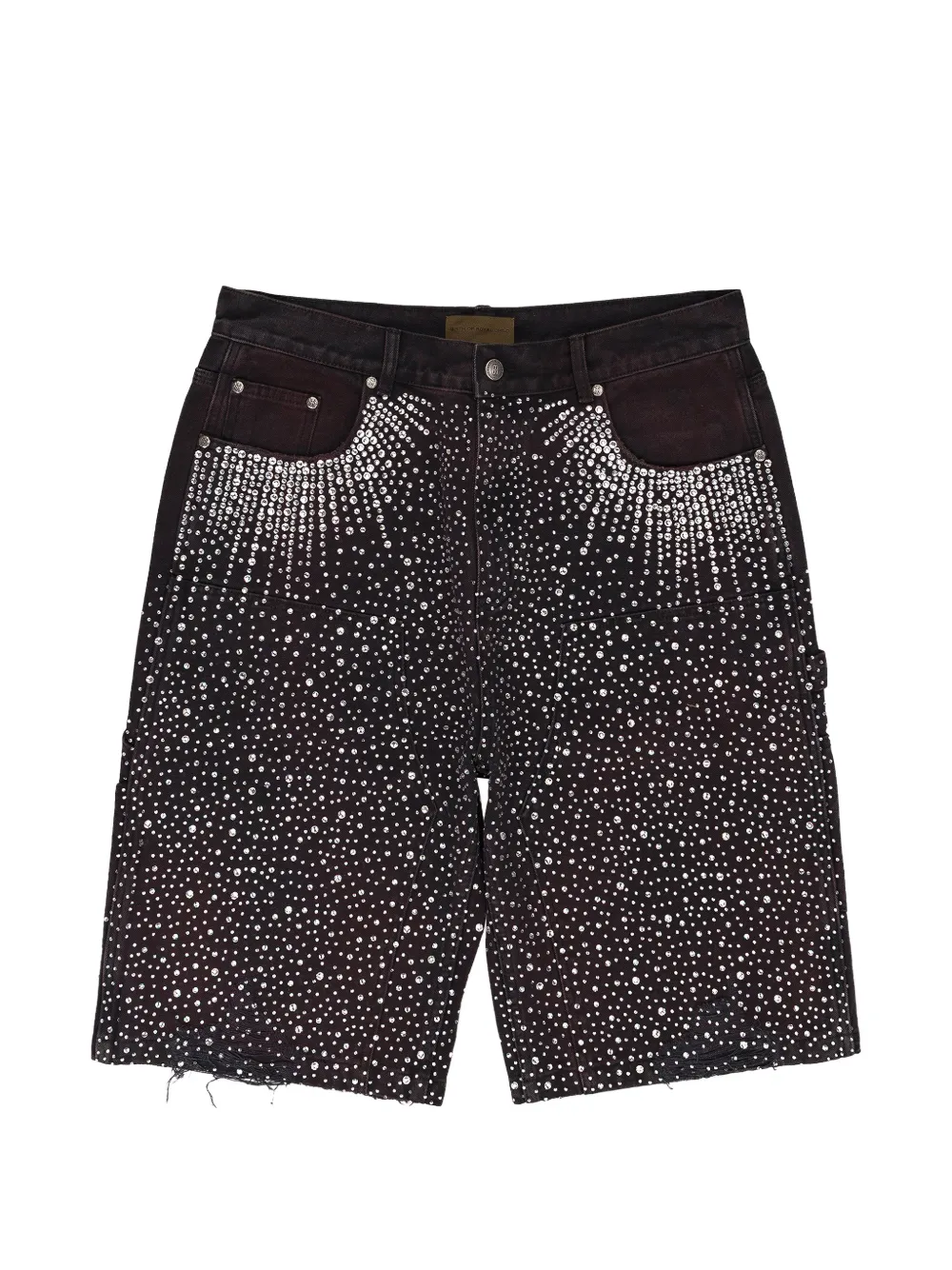BIRTH OF ROYAL CHILD embellished shorts - Nero