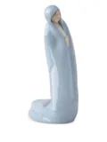 Lladró Madonna Nativity sculpture - Blue
