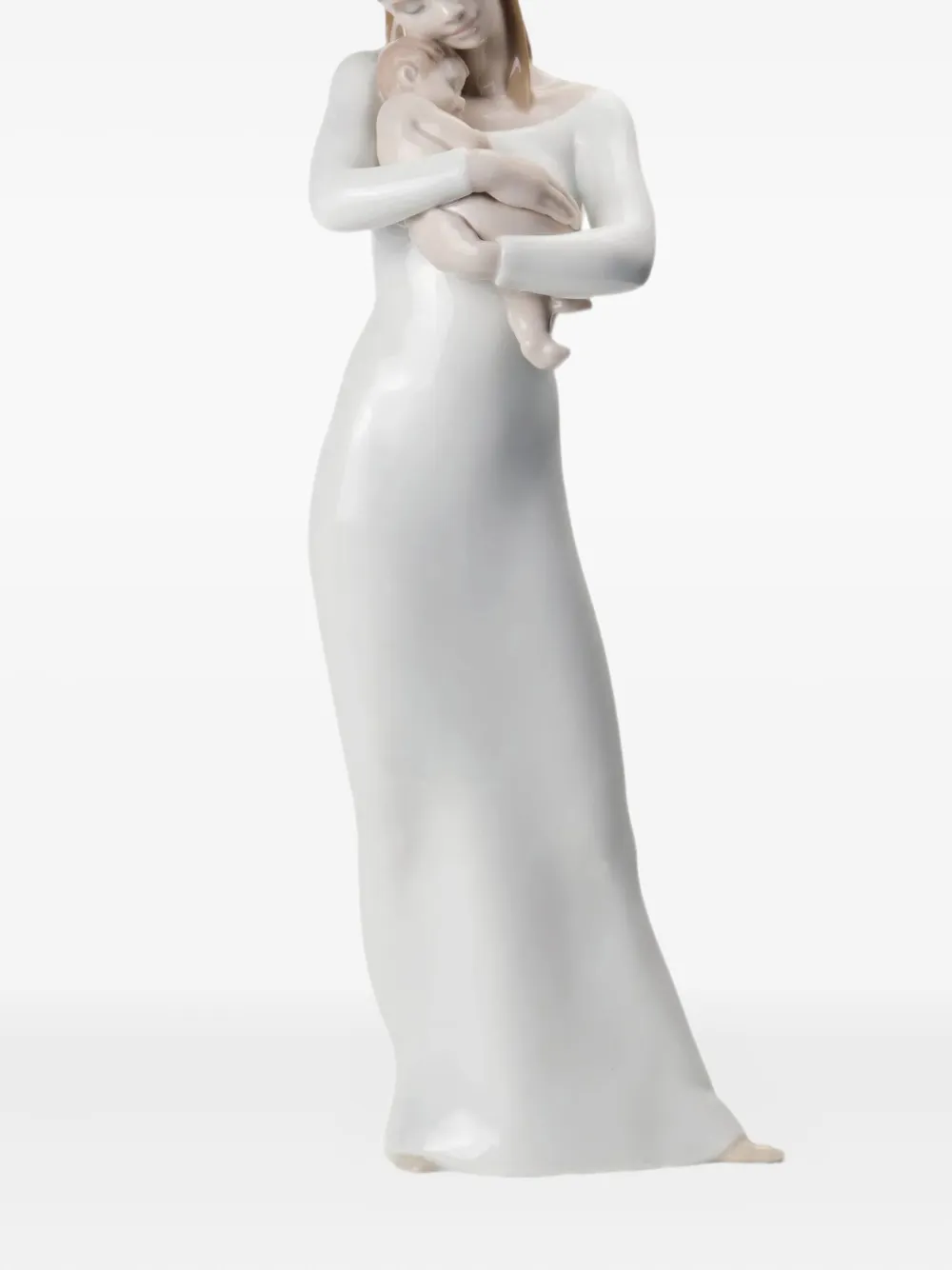 Lladrò Goodnight My Angel Mother Sculpture In White