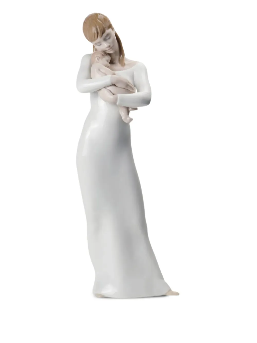 Lladró Goodnight My Angel Mother sculpture - ホワイト Lladró Goodnight My Angel Mother sculpture - ホワイト