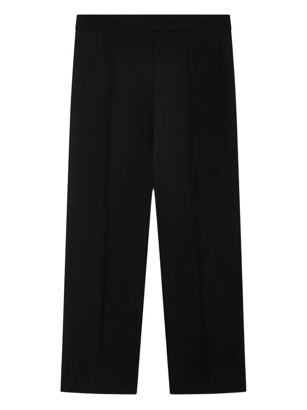 'S Max Mara Broek van katoenblend - Zwart