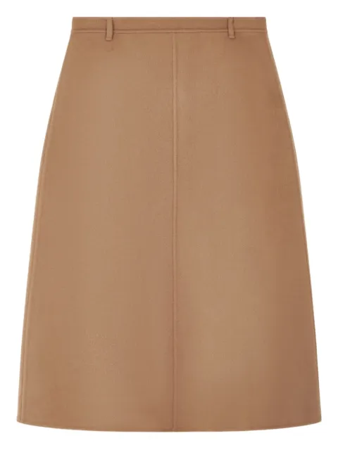 'S Max Mara virgin-wool midi skirt