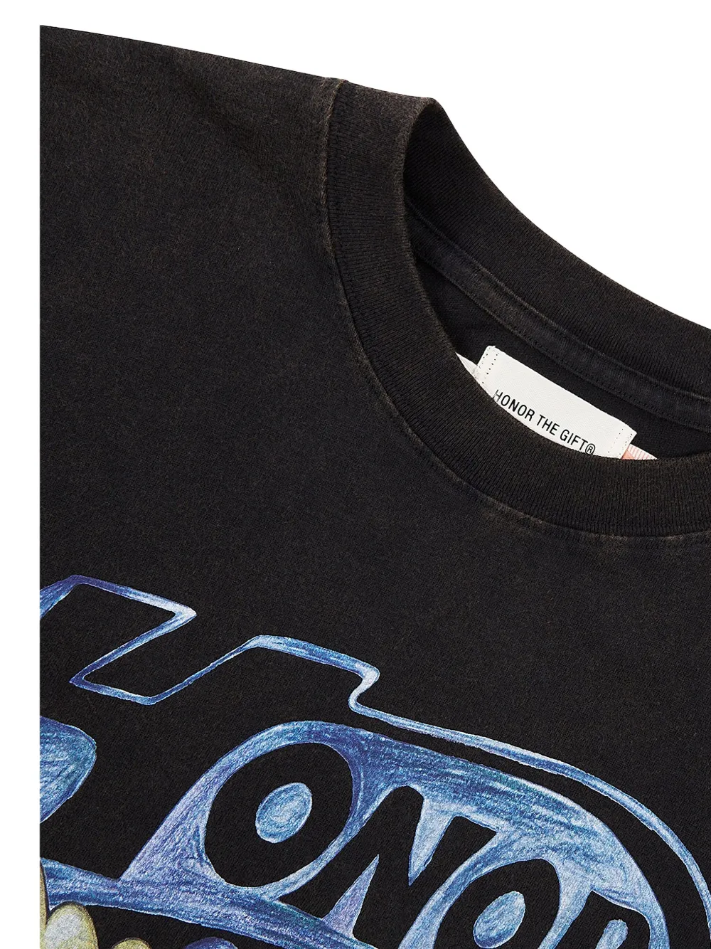 Honor The Gift Comm Arts Creative short-sleeve T-shirt - Zwart