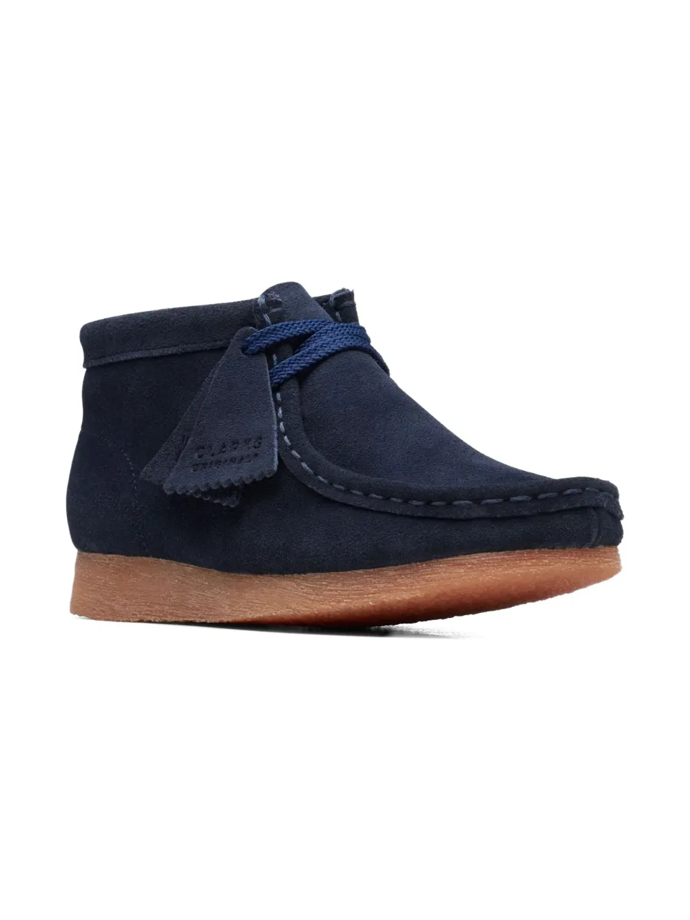 Clarks Kids Wallabee laarzen Blauw