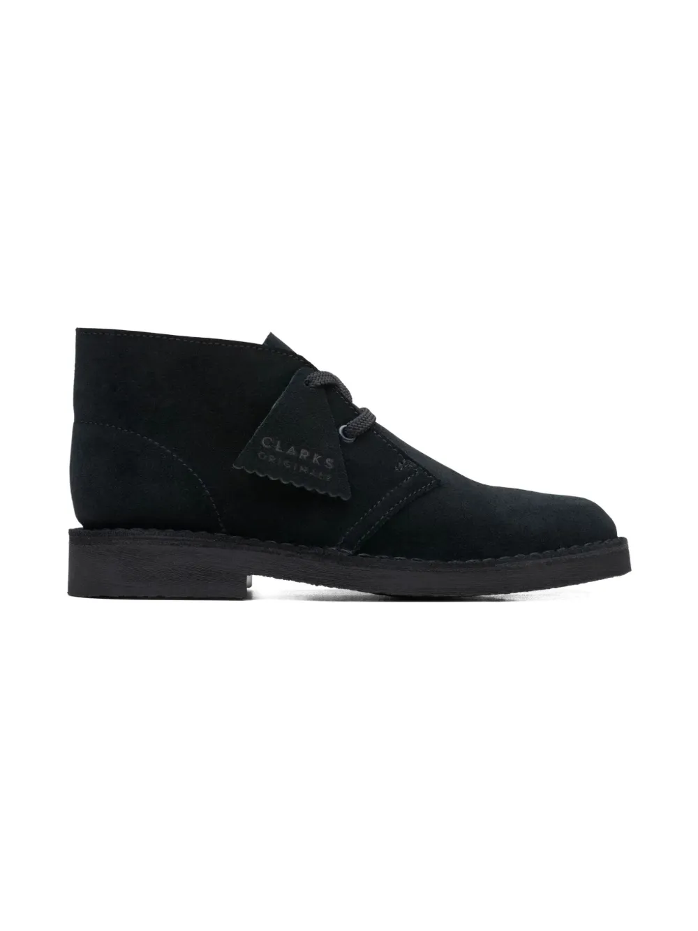 Clarks Kids Leren desert boots Zwart