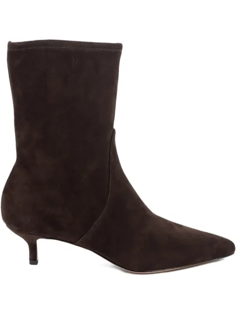 Veronica Beard Lisa zip point-toe boots