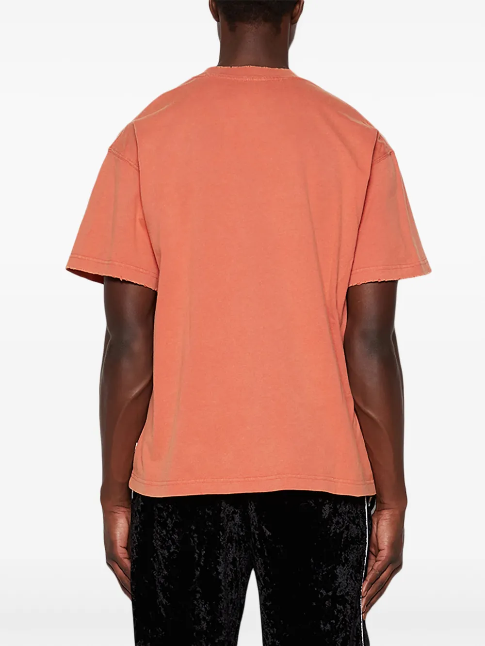 Honor The Gift T-shirt met tekst Oranje