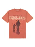 Honor The Gift Rebellious For Our Fathers T-shirt - Orange