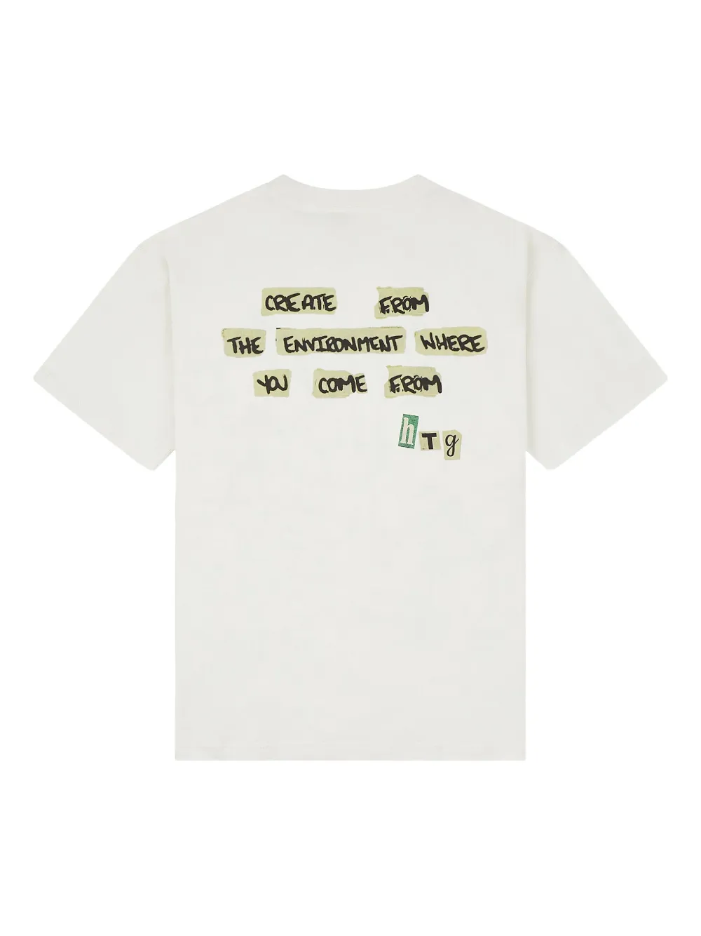 Honor The Gift Start To Finish T-shirt - Wit