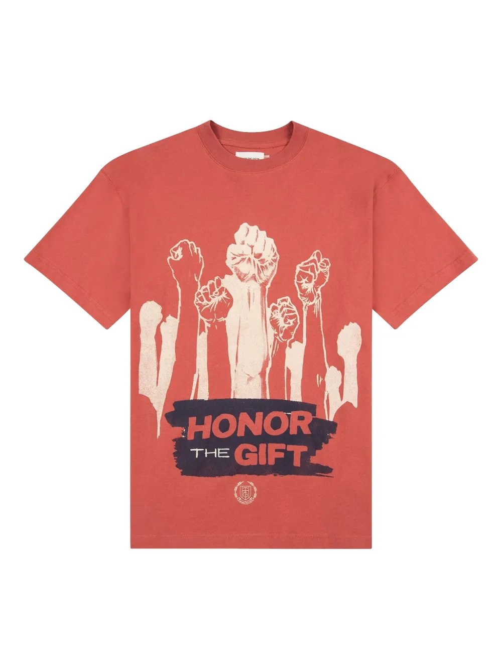 Honor The Gift Dignity T-shirt | Red | Image 1