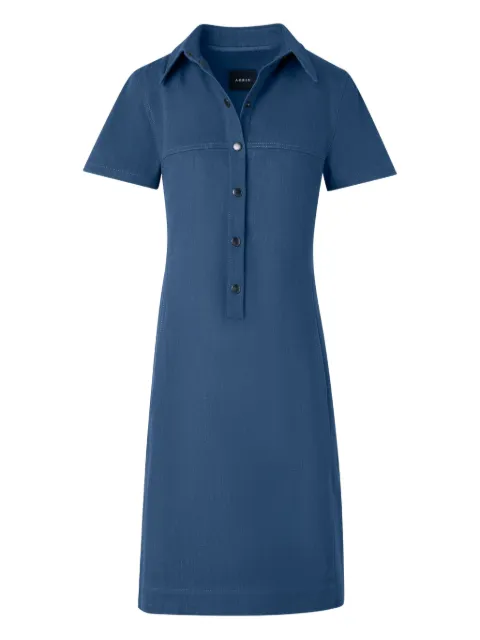 Akris vestido corto con botones