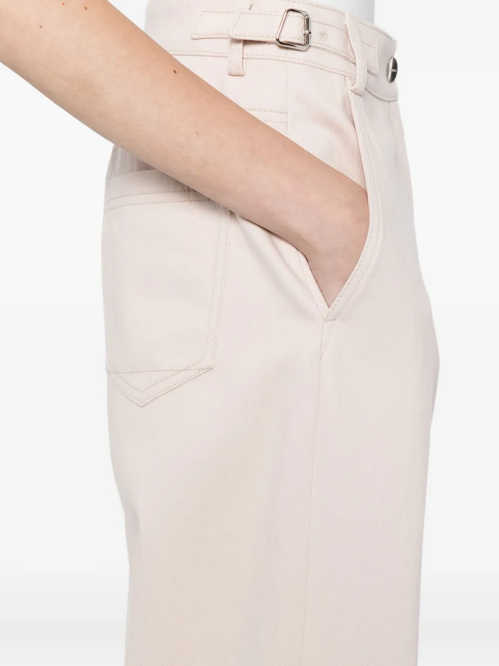 Akris Finnian Jeans In White