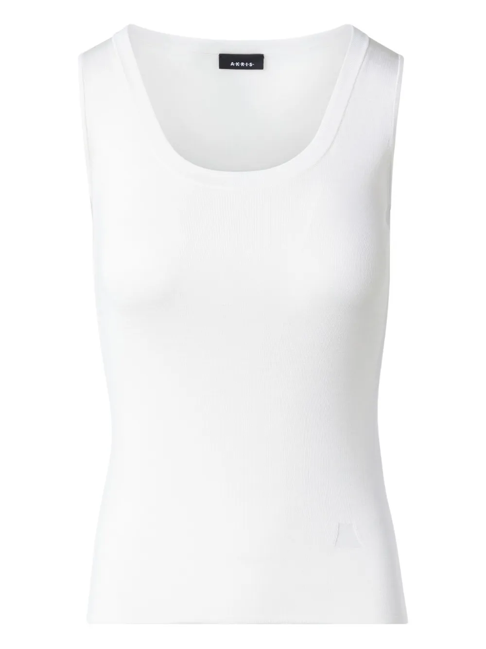 Akris Sleeveless Tank Top In White