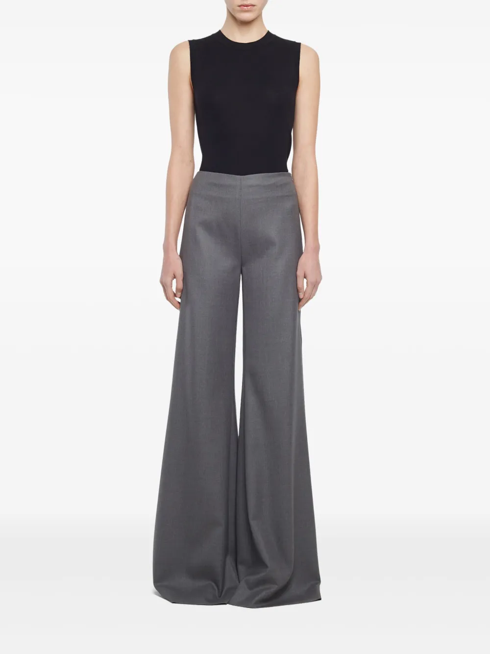 Adam Lippes high waist trousers | Grey | Image 1