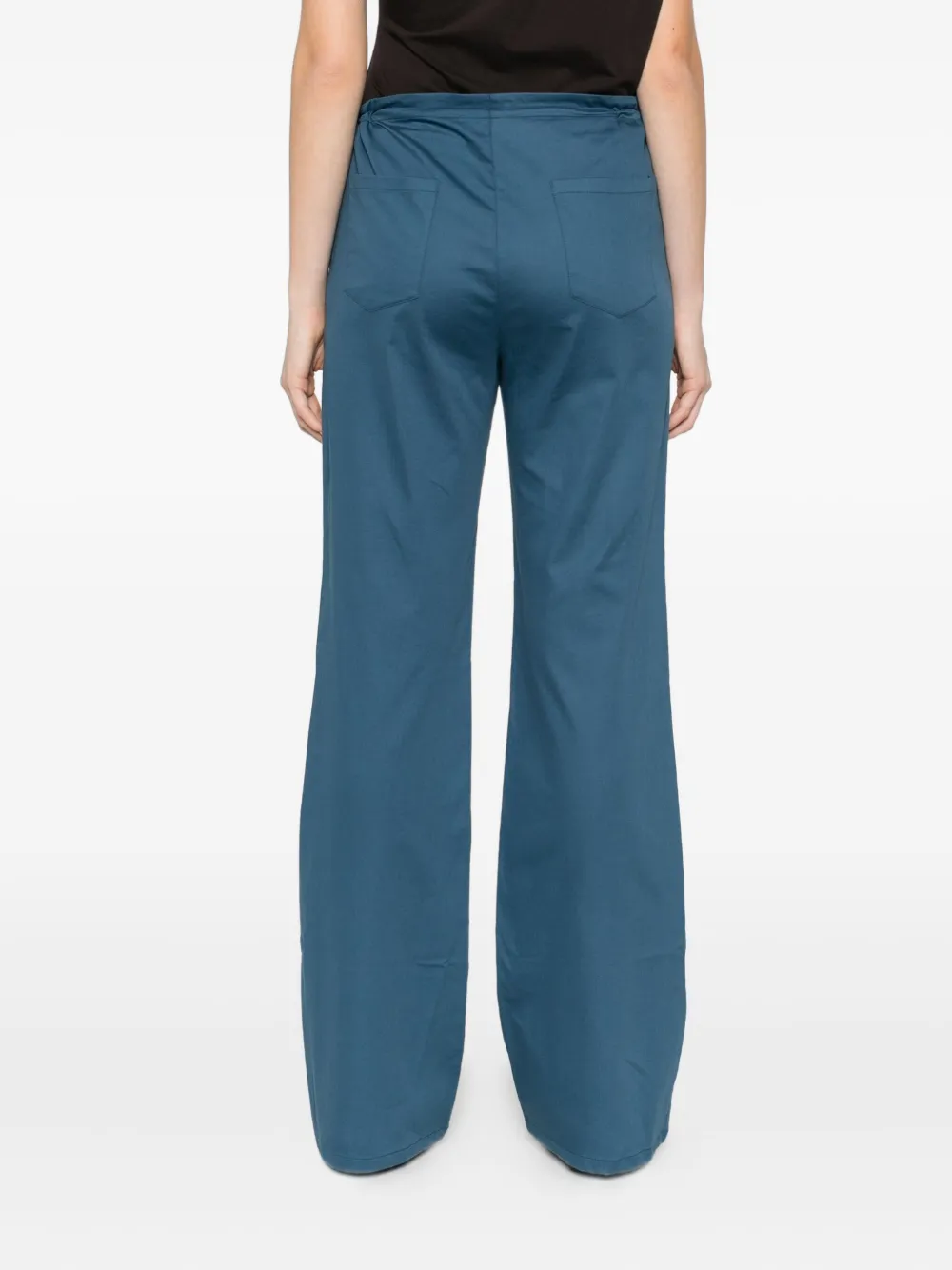 Occleus Harvey Straight-leg Trousers In Blue