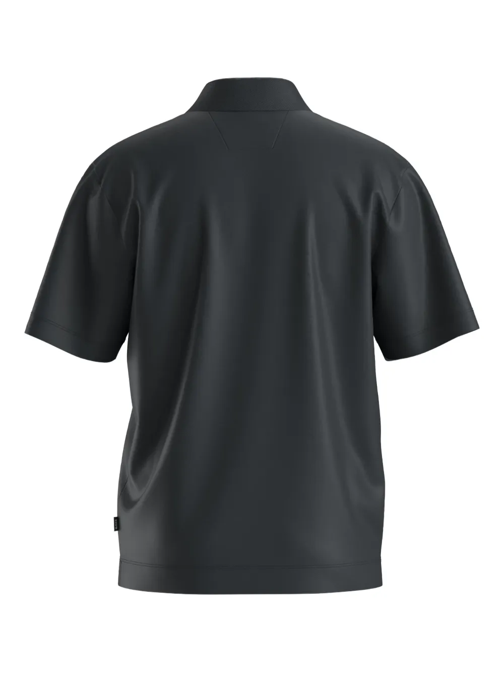 BOSS Poloshirt met logo - Zwart
