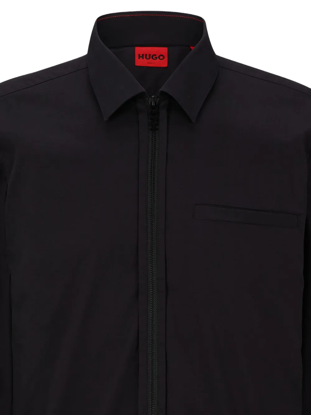 HUGO Camisa com zíper e bolso no busto | Image 2