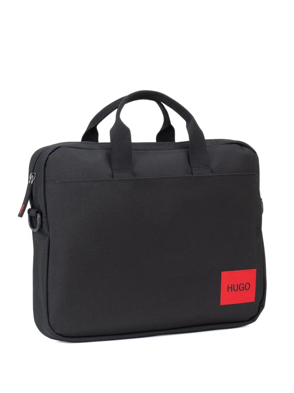 HUGO Pasta com patch de logo | Preto | Image 1