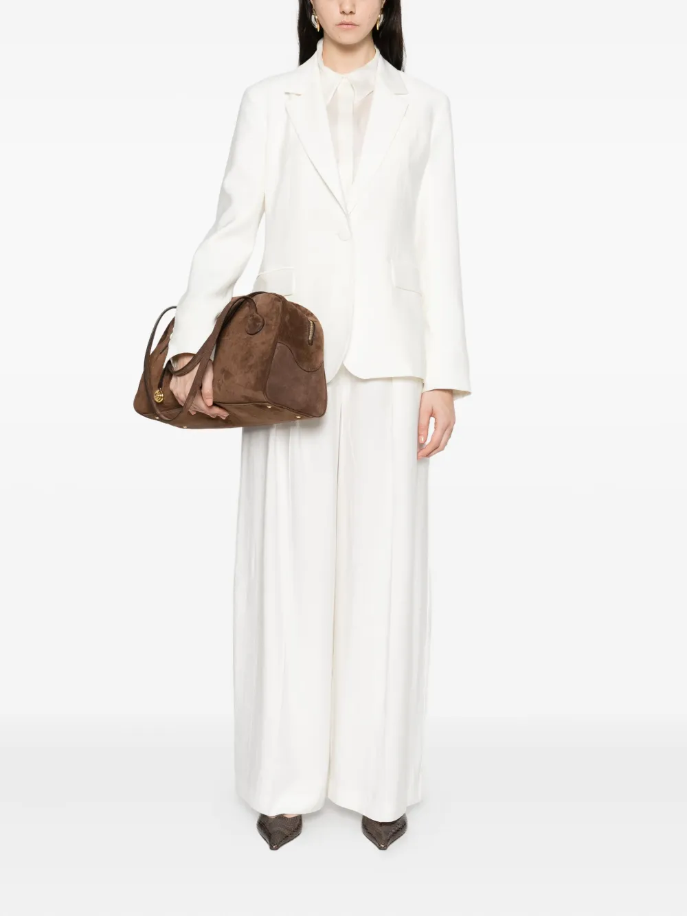 Occleus Adeline Blazer In White