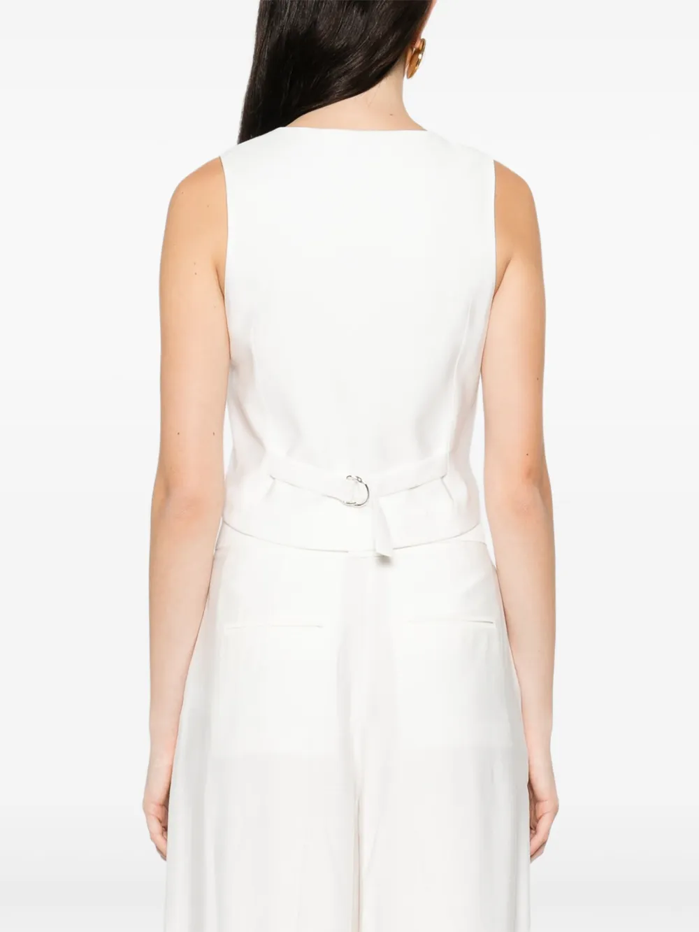 Occleus Adeline Vest In White