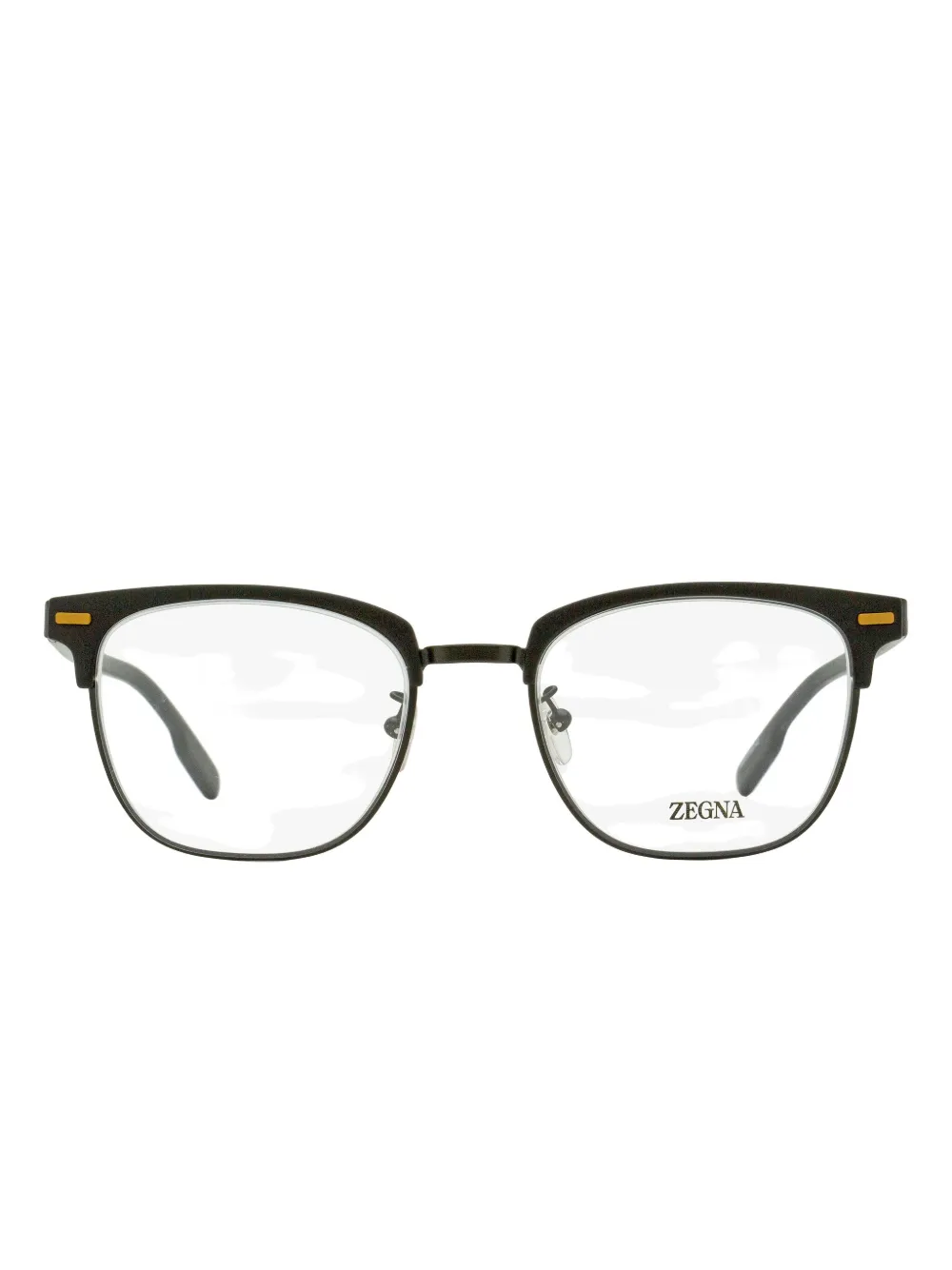 Zegna square-frame glasses - Nero