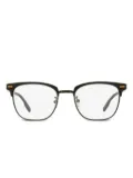 Zegna square-frame glasses - Black