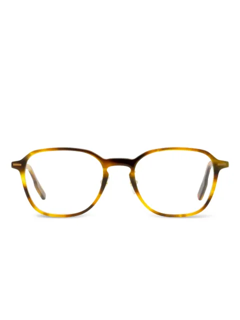 Zegna lentes con armazón estilo carey