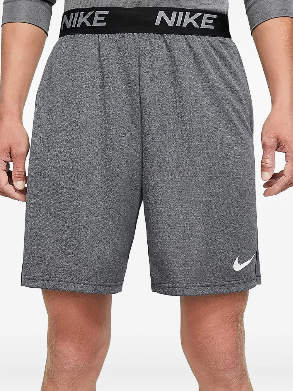 Nike Dri-Fit Veneer track shorts | Grey | Image 1