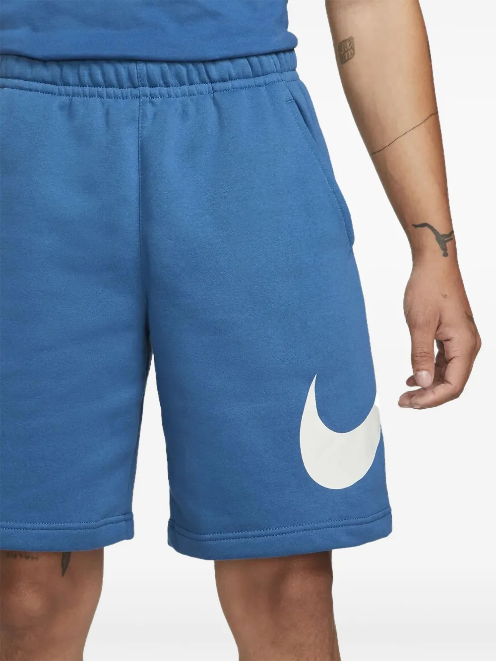 Nike Club fleece shorts | Blue | Image 1