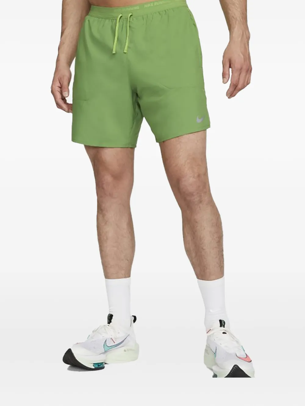Nike Dri-Fit Stride 7 brief-lined stride running shorts - グリーン Nike Dri-Fit Stride 7 brief-lined stride running shorts - グリーン