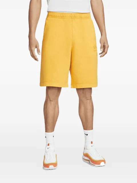 Nike fleece-texture track shorts