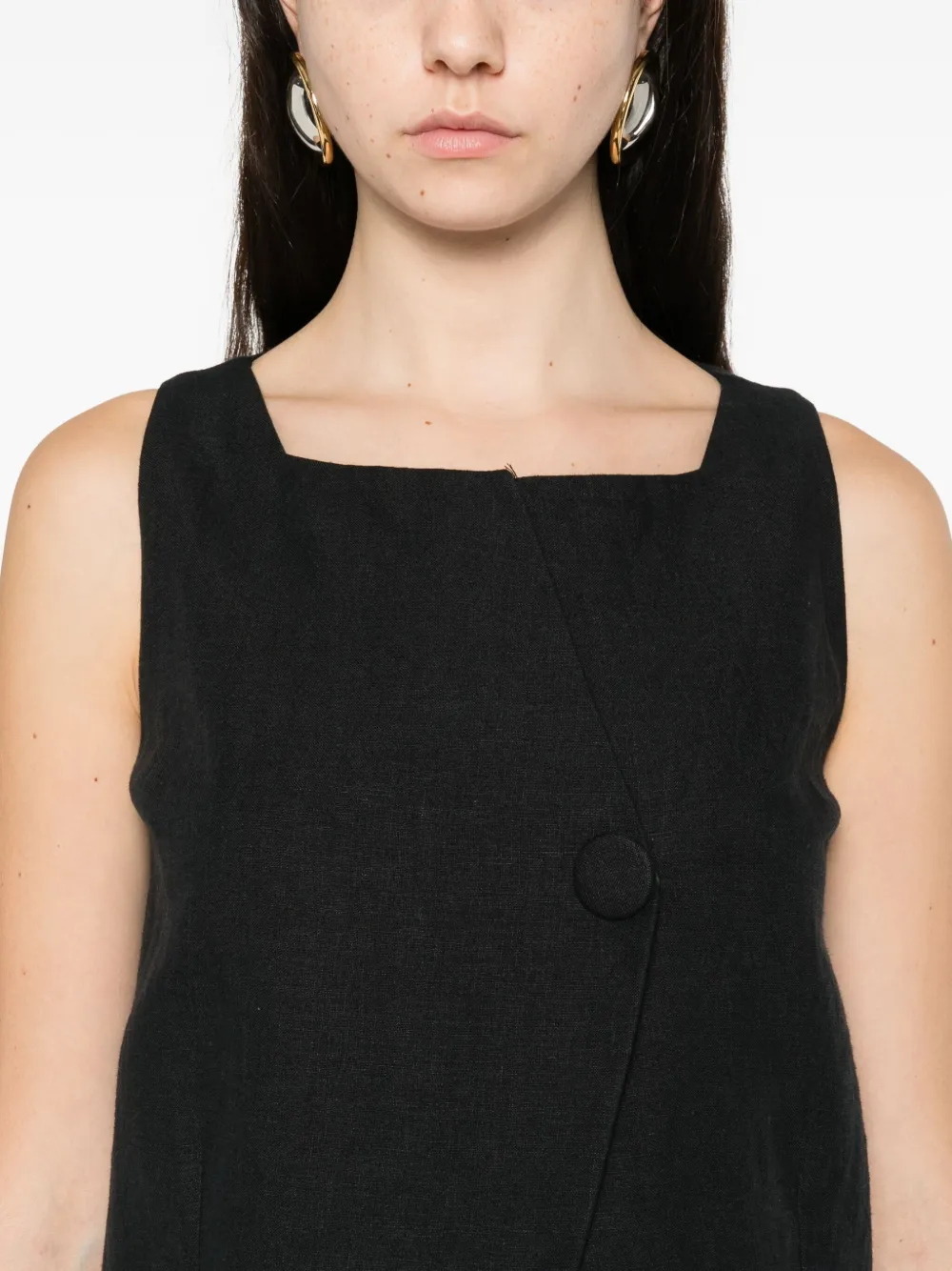 Occleus August Vest In Black