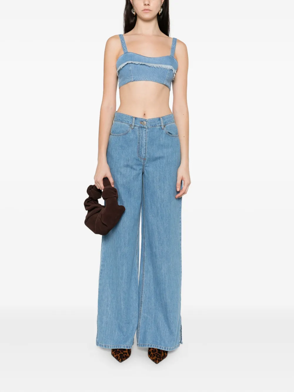 Occleus Bianca Bra In Blue