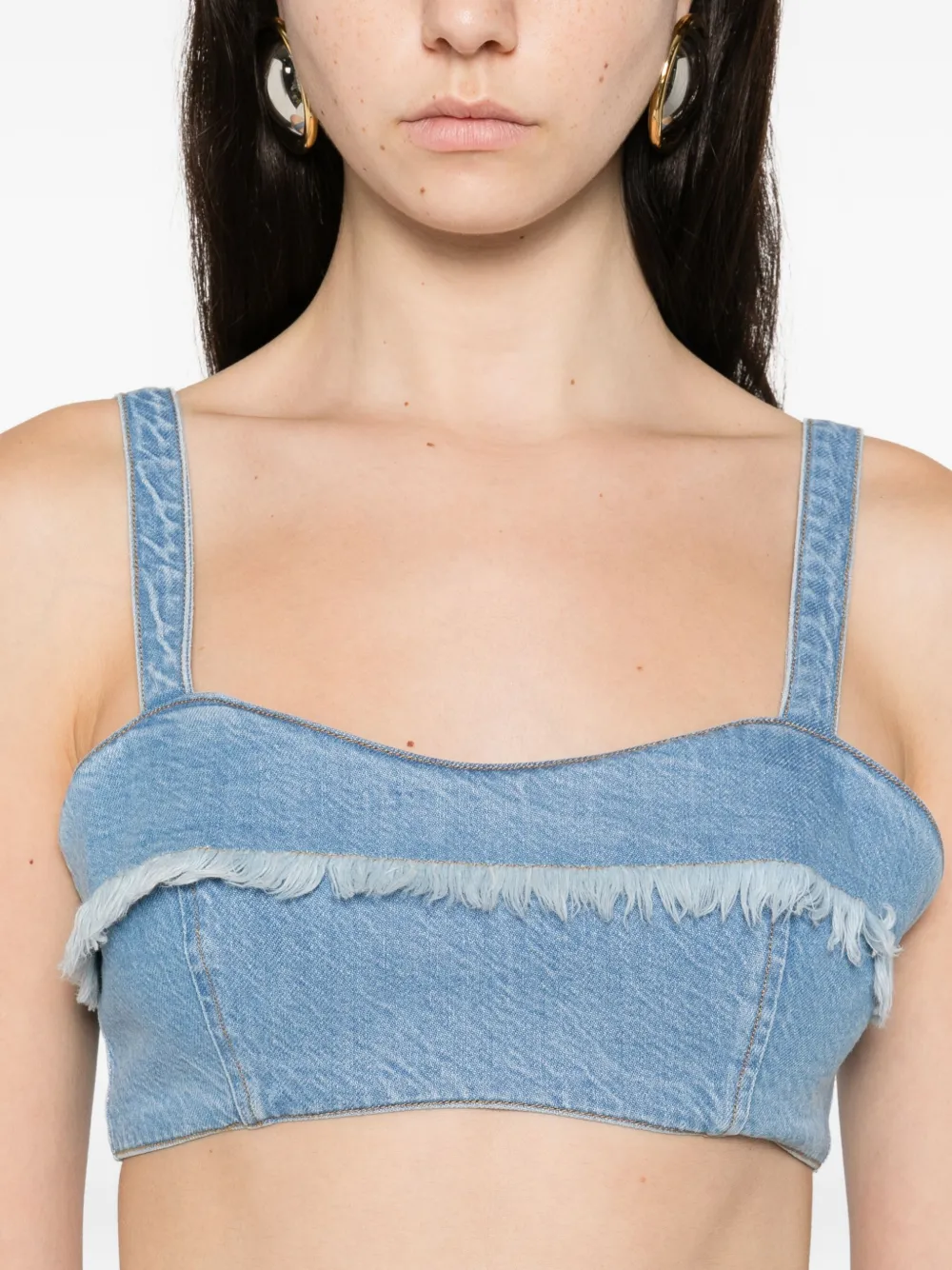 Occleus Bianca Bra In Blue